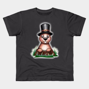 The groundhog Kids T-Shirt